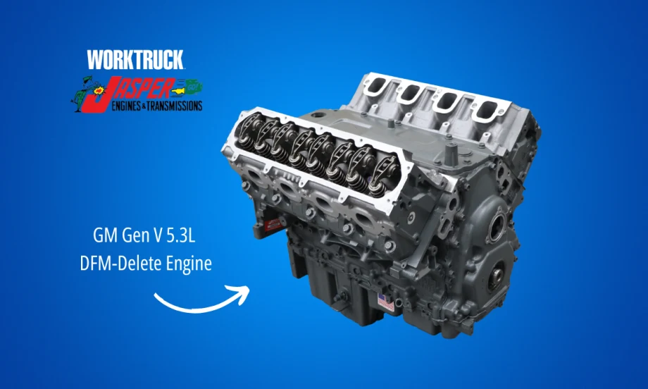 GM Gen V 5.3L DFM-Delete Engine from Jasper Engines & Transmissions, now available for late-model GM applications.