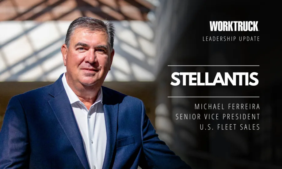 Michael Ferreira, Stellantis senior vice president of U.S. fleet sales, pictured as he outlines the company’s 2026 fleet growth strategy and data-focused direction.