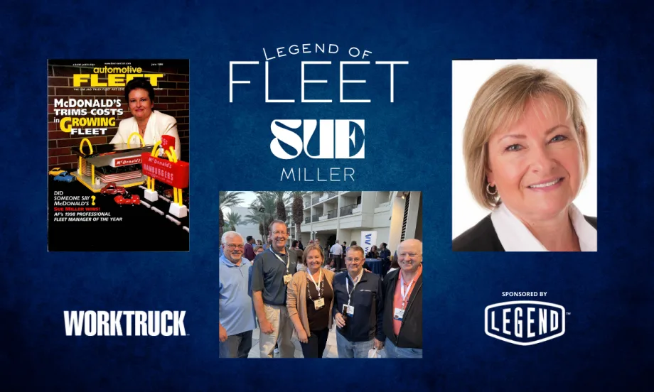 Portrait of Sue Miller, a respected fleet industry leader and Legend of Fleet honoree, recognized for her innovative work, leadership, and contributions to fleet management.