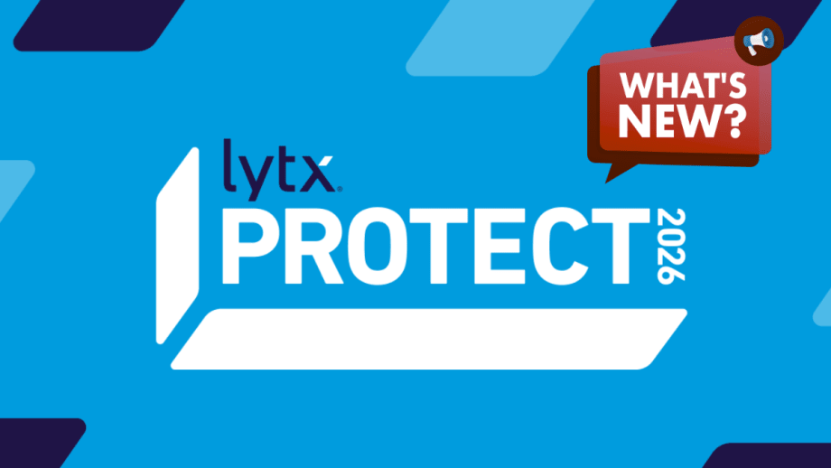 Graphic for Lytx Protect 2026 conference with “What’s New?” callout highlighting latest fleet technology announcements.