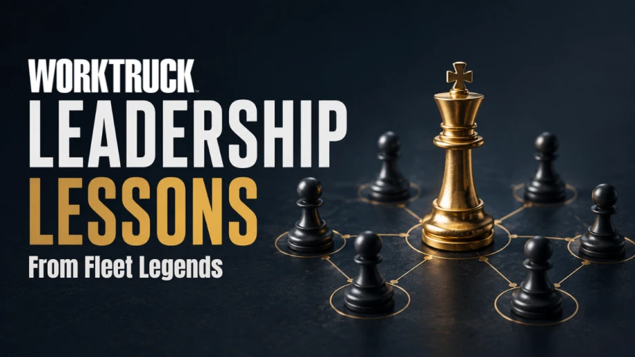 A conceptual leadership-themed graphic featuring a gold king chess piece standing at the center of a network of black chess pawns connected by thin lines. Large bold text reads “Leadership Lessons” against a dark blue background, symbolizing strategy, decision-making, influence, and team leadership. No people are shown.