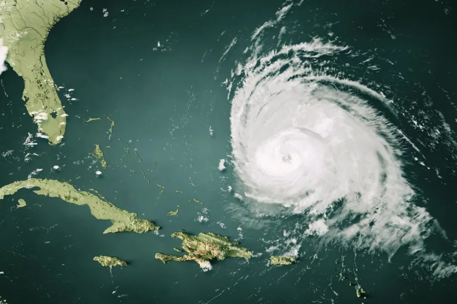 Emergency responders analyzing mobility data and digital maps during disaster response operations