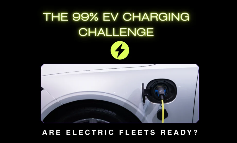 Close up of a white EV left front fender area being charged at a charger port.