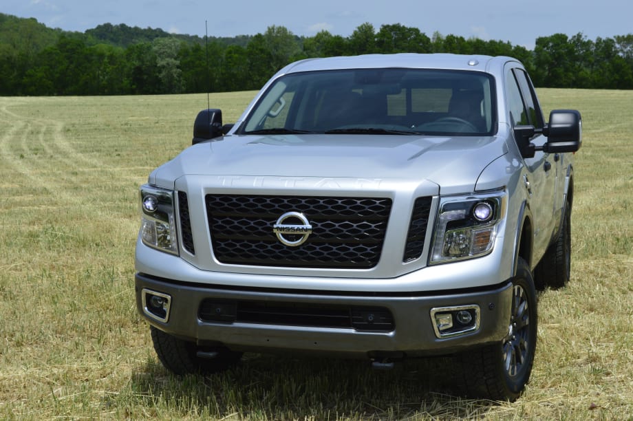 2016 Nissan Titan XD with 5.6L V-8 Gasoline Engine