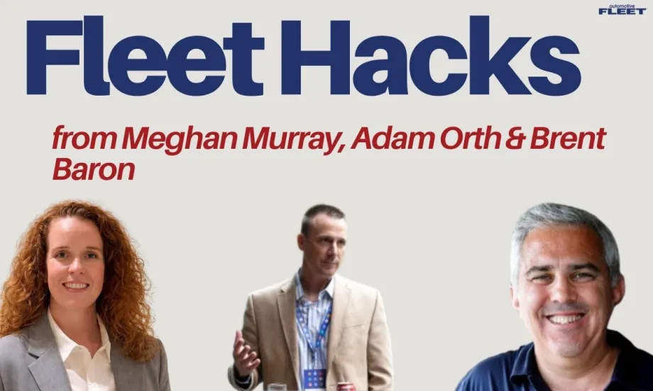 A Fleet Hacks graphic with three headshots at the bottom