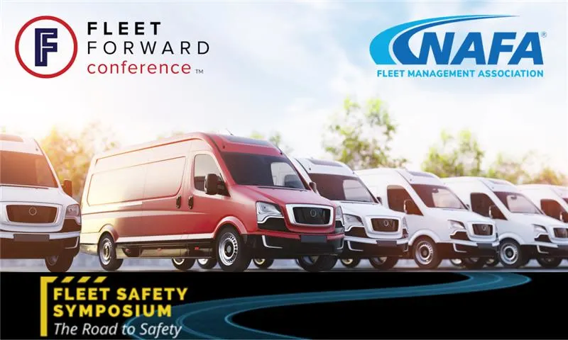 A Fleet Forward Conference graphic representing the safety symposium.