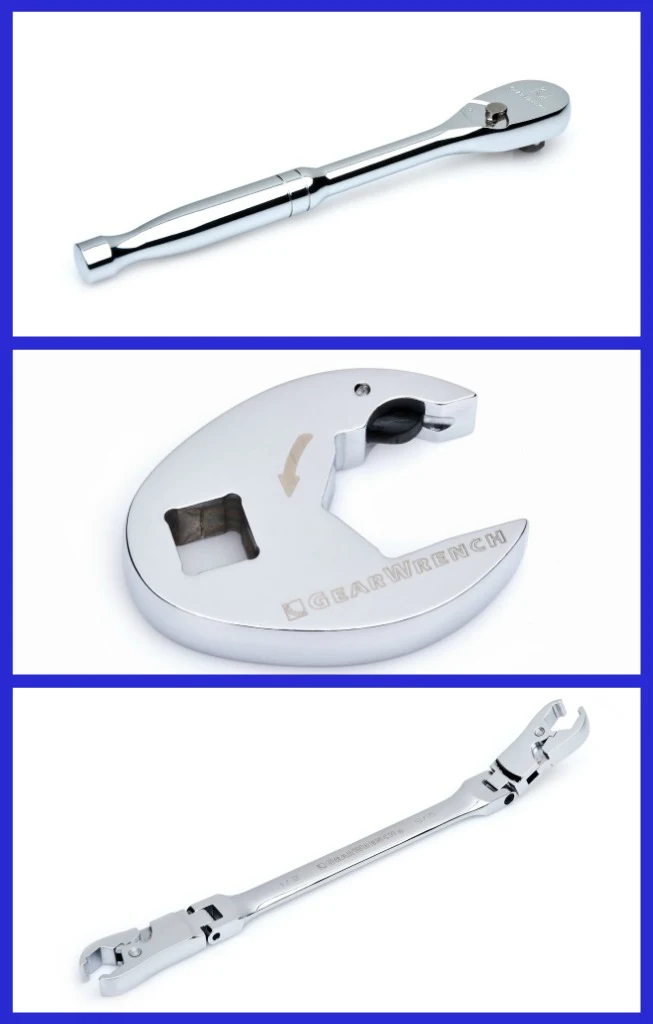 Tooth Ratchet and Wrenches