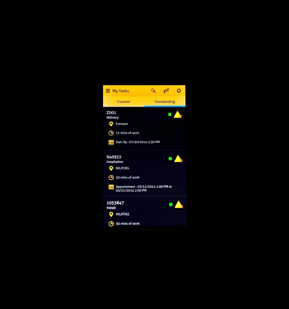 FieldMaster Technician Mobile App Update