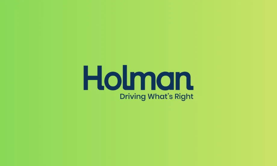 Holman logo against a green background.