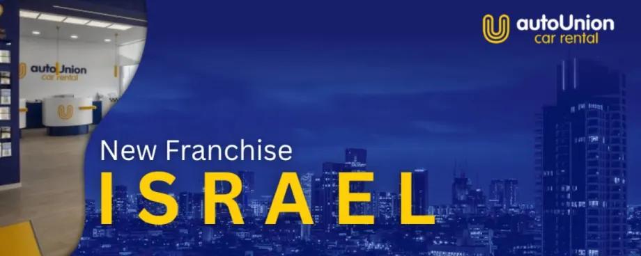 Israel graphic with skyline of Tel Aviv.