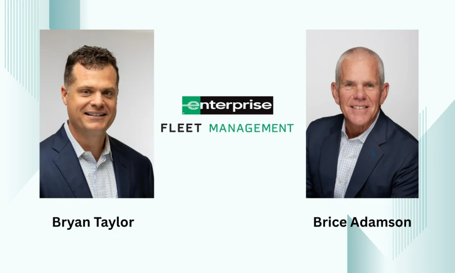 Headshot of two executives