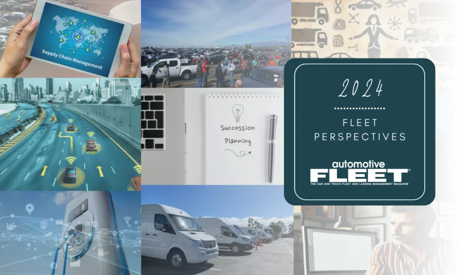 A collage of images with text reading "2024 - Fleet Perspectives".