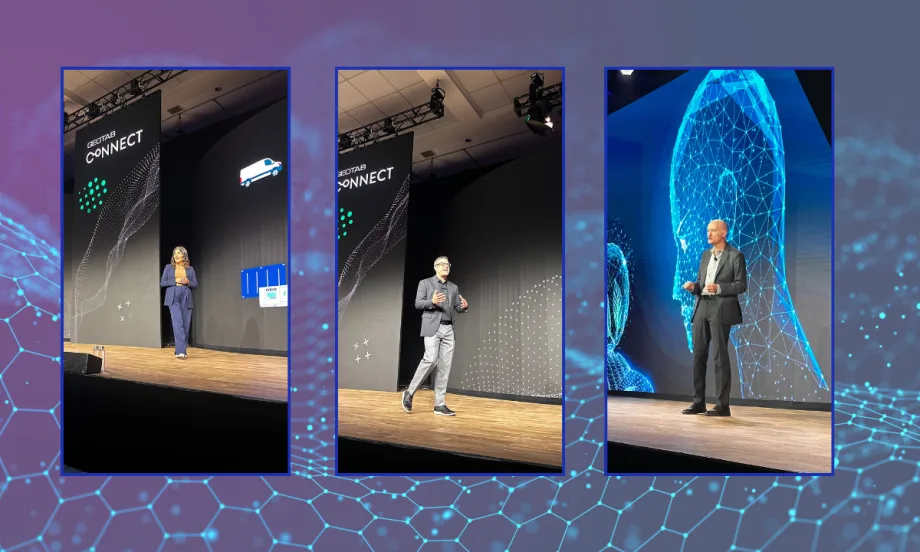 Three Geotab executives deliver keynotes at Geotab Connect 2025.