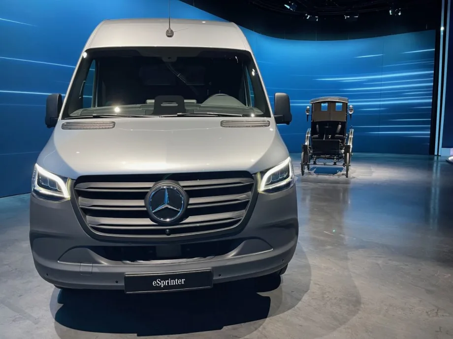 Mercedes-Benz Sprinter van.