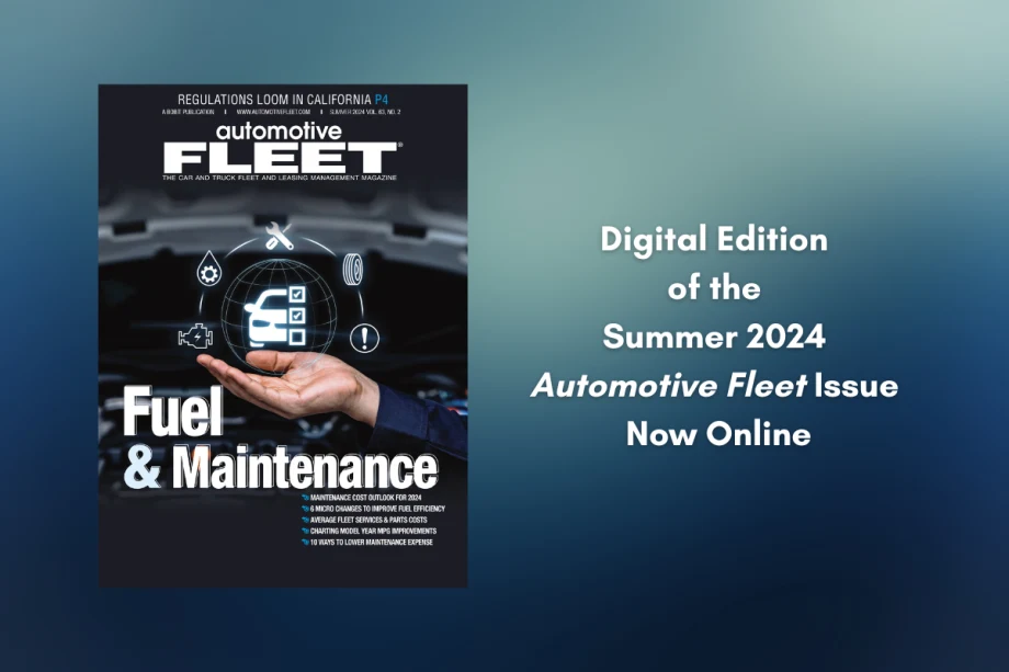 Check Out the Summer 2024 Issue of Automotive Fleet Magazine Online