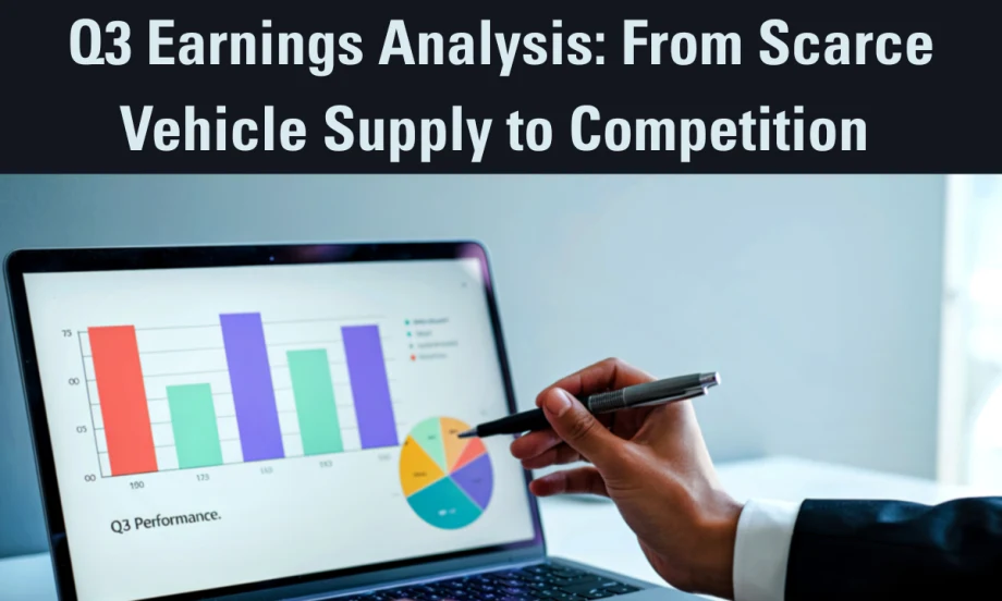 A Q3 earnings graphic that analyzes 2025.