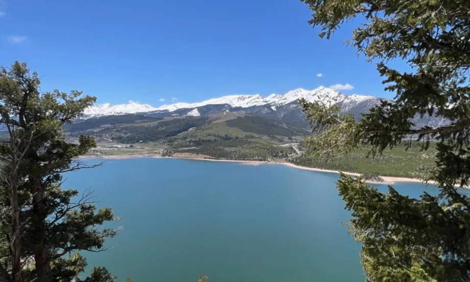 A scenic lake in the Rocky Mountains of Colorado.
