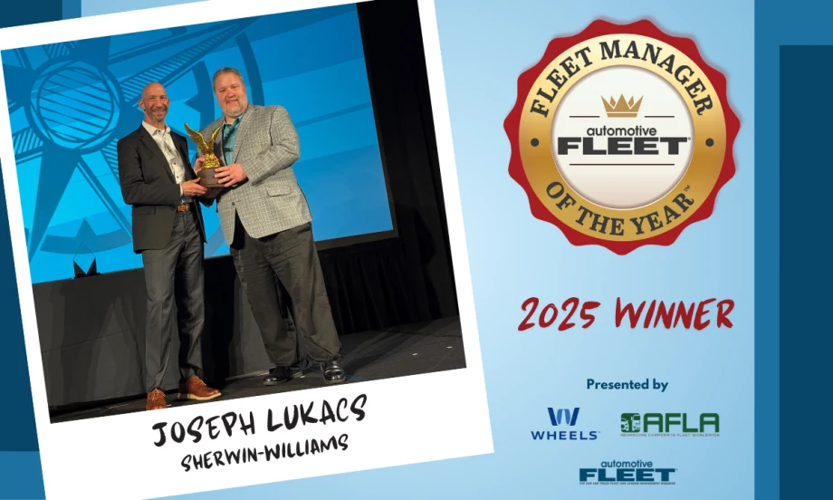 Joseph Lukacs Wins 2025 Fleet Manager of the Year 