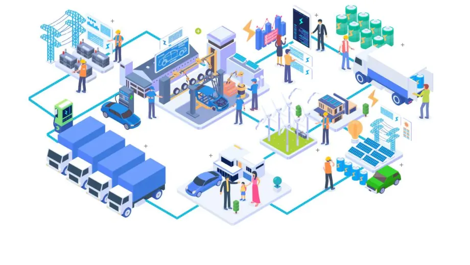 How a Smarter, Renewable Power Grid Can Serve EV Fleets