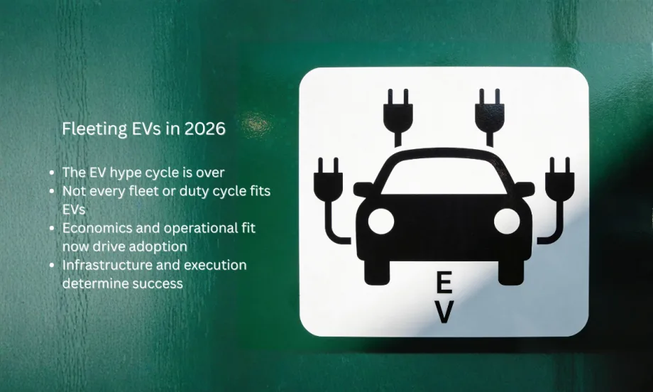 Graphic of EV charging sign