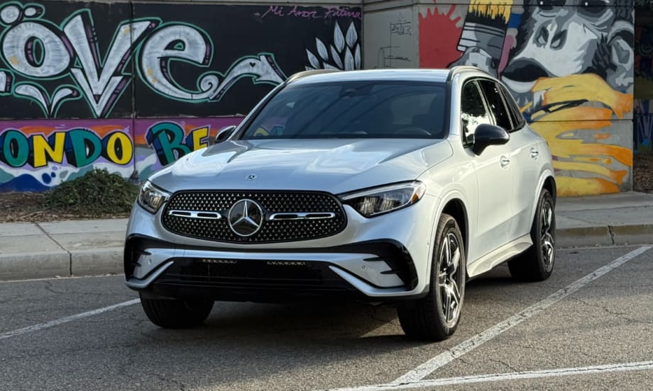 Exterior hero shot of Mercedes GLC SUV