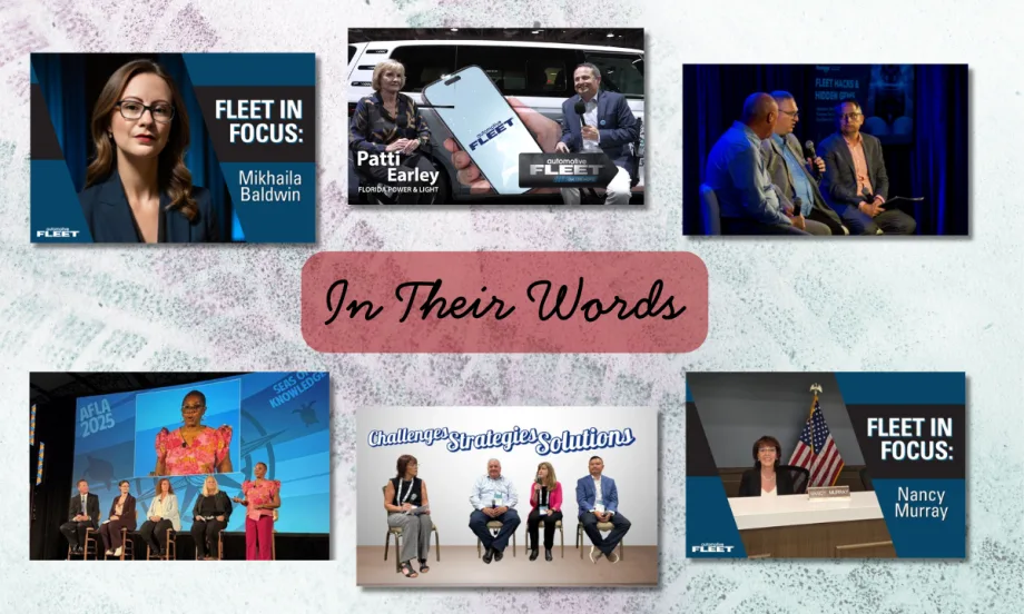collage of photos of fleet managers
