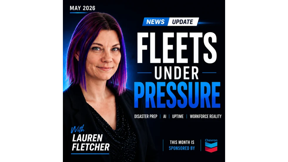 Fleets are under pressure, the latest podcast episode for Truck Chat's monthly recap featuring host Lauren Fletcher