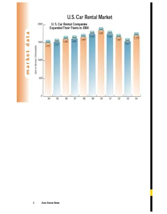 2004 Car Rental Fleet