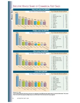 2005-MY Executive Fleet Registrations
