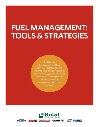 Fuel Management: Tools & Strategies